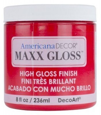 Americana Décor Maxx Gloss - Candy Apple 8oz